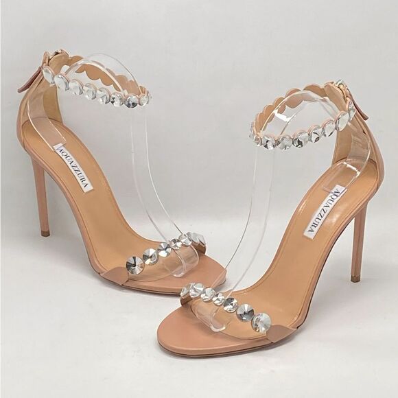 Aquazzura Maxi-Tequila Sandals 105mm size 40 - Picture 8 of 16